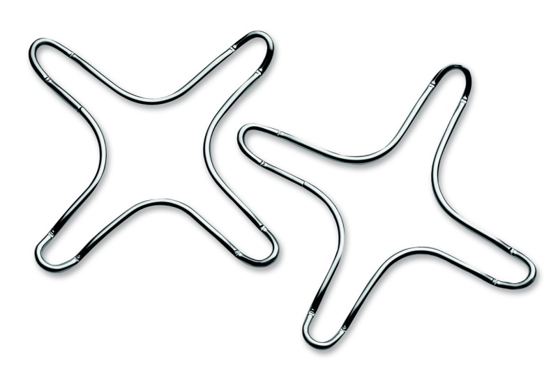 Set riduttori fornello Set riduttori fornello Ghidini Cipriano 0143 DAILY Cromo lucido (ord.min.1.00 unità)