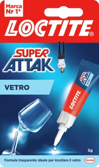 Colla specifica Colla specifica Loctite 680469 SUPER ATTAK Vetro Trasparente (ord.min.1.00 unità)