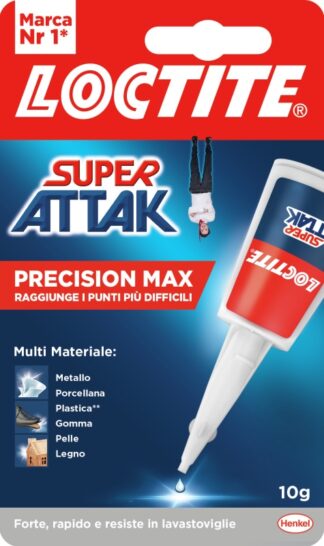 Colla universale Collante Loctite 2631647 SUPER ATTAK Trasparente (ord.min.1.00 unità)