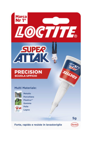 Colla universale Collante Loctite 2632228 SUPER ATTAK Trasparente (ord.min.1.00 unità)