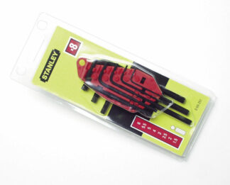 Set chiavi maschio esagonale Set chiavi maschio esagonale Stanley 069251 Nero (ord.min.1.00 unità)