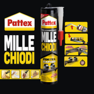 Colla montaggio Colla montaggio Pattex 1414668 MILLE CHIODI Original Avorio (ord.min.1.00 unità)