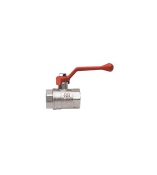 Valvola saracinesca Valvola saracinesca Idro Bric R0627B a sfera con leva Nichelato (ord.min.1.00 unità)