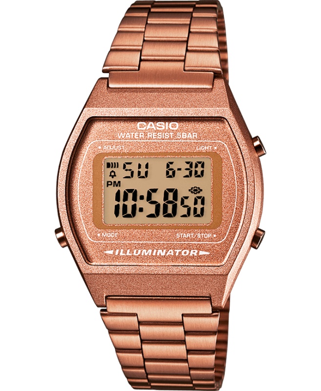 Orologio Casio B640WC 5A VINTAGE Edgy Rose gold Orologio polso (ord.min.1.00unità)