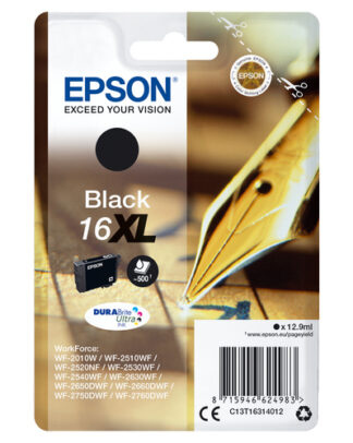 Cartuccia stampante Cartuccia stampante Epson C13T16314020 DURABRITE ULTRA 16 XL (ord.min.1.00 unità)