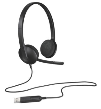 Cuffie microfono filo Cuffie microfono filo Logitech 981 000475 H SERIES H340 Black (ord.min.1.00 unità)