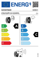 Pneumatici Auto Estivi GOODYEAR F1-ALL 235/55 R19 105W XL - immagine 3