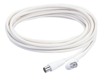 Cavo antenna Cavo antenna Poly Pool PP0622 Cable Tv 90 White (ord.min.1.00 unità)