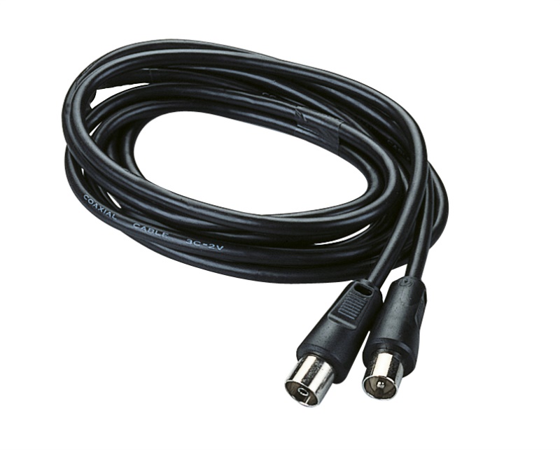 Cavo antenna Cavo antenna Poly Pool PP0620 Cable Tv Black (ord.min.1.00 unità)