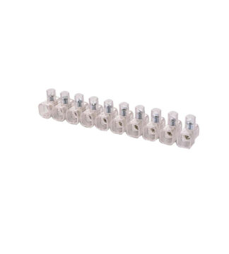 Set morsetti elettrici Set morsetti elettrici Poly Pool PP0191 unipolari isolati Trasparente (ord.min.1.00 unità)