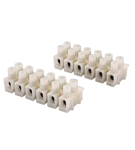 Set morsetti elettrici Set morsetti elettrici Poly Pool PP0505 6 poli Bianco (ord.min.1.00 unità)