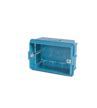 Scatola derivazione Scatola derivazione Poly Pool PP0522 3 pz per placche incasso Azzurro (ord.min.1.00 unità)