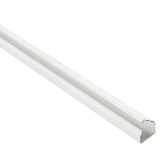Canalina elettrica Canalina elettrica Poly Pool PP0223 piatta 1 via adesiva 16x12 mm Bian (ord.min.1.00 unità)