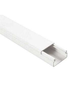 Canalina elettrica Canalina elettrica Poly Pool PP0216 piatta 1 via 30x15 mm Bianco (ord.min.1.00 unità)