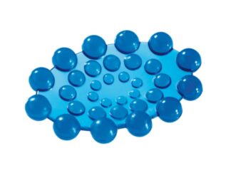 Porta sapone appoggio Gedy 2004P100 SPOT Azzurro trasparente Porta sapone appoggio (ord.min.1.00unità)