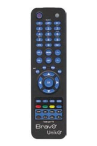 Telecomando decoder Telecomando decoder Bravo 90302245 UNIKO Black (ord.min.1.00 unità)