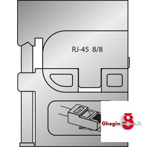 INSERTI PER PINZA 202GCP 202GCS 16 INSERTI x PINZE 202GCP modular crimping pliers Orig. Gedore