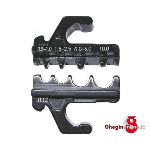 INSERTI RICAMBIO PER 202GD 202GDB INSERTI RIC. X 202GD modular crimping pliers Prod. SCU
