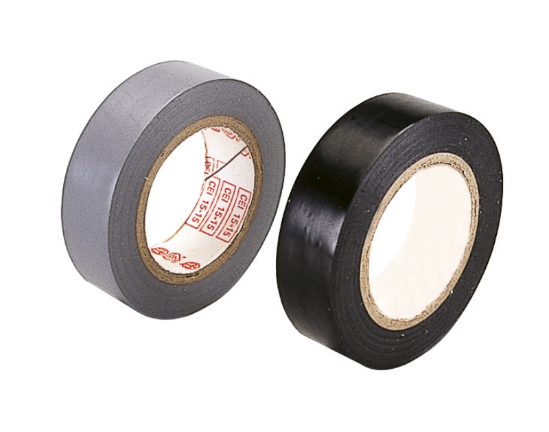 Set nastri isolanti elettrici Set nastri isolanti elettrici Poly Pool PP05181 Nero e Grigio (ord.min.1.00 unità)