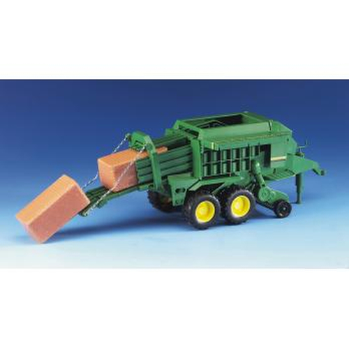 Mezzo agricolo Mezzo agricolo Bruder 02017 JOHN DEERE Rimorchio Pressaballe (ord.min.1.00 unità)