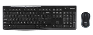 Tastiera e mouse Tastiera e mouse Logitech 920 004512 MK SERIES Mk270 Combo Black (ord.min.1.00 unità)