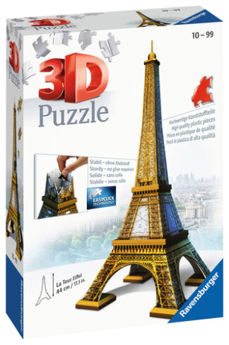 Puzzle Puzzle Ravensburger 12556 3D Tour Eiffel (ord.min.1.00 unità)