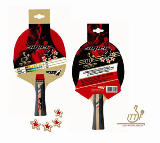 Racchetta ping pong Racchetta ping pong Mandelli 703800 SPORT ONE 4 Stars (ord.min.1.00 unità)