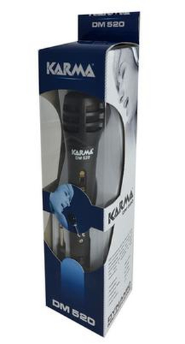 Microfono a filo Microfono a filo Karma DM 520 Dynamic Black (ord.min.1.00 unità)