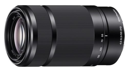 Obiettivo fotografico Obiettivo fotografico Sony SEL55210B AE E 55 210mm F4.5 6.3 Oss Black (ord.min.1.00 unità)