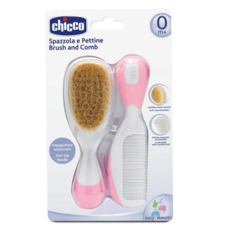Pettine bimbi Pettine bimbi Chicco 06569 10 con spazzola Rosa (ord.min.1.00 unità)