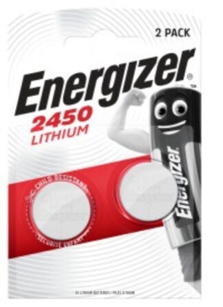 Batteria CR2450 Batteria CR2450 Energizer LITHIUM (ord.min.1.00 unità)