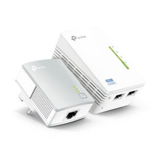 Power line Power line Tp Link TL WPA4220 KIT AV600 Starter Kit Silver e White (ord.min.1.00 unità)