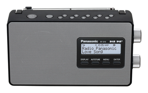 Radio Radio Panasonic RF D10EG K Dab+ Black (ord.min.1.00 unità)