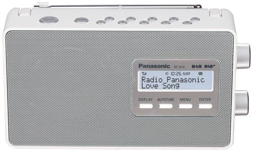 Radio Radio Panasonic RF D10EG W Dab+ Bianco (ord.min.1.00 unità)