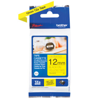Nastro etichettatrice Nastro etichettatrice Brother TZE631S P TOUCH Nero su Giallo (ord.min.1.00 unità)