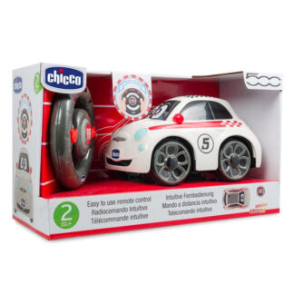 Mezzo radiocomandato Radiocomando Chicco 00007275000000 WHEELS Fiat 500 Bianco (ord.min.1.00 unità)