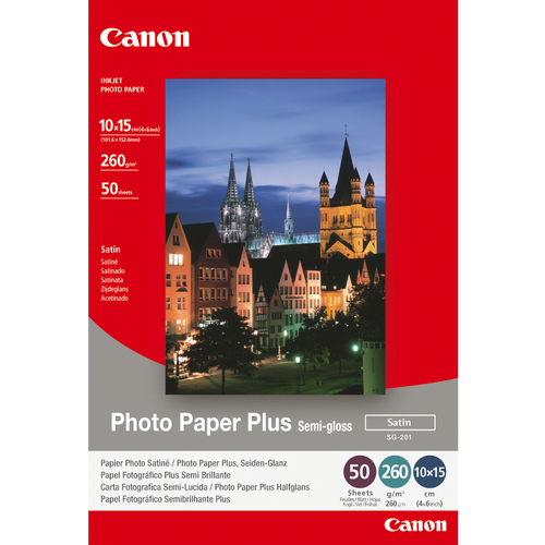 Carta fotografica Carta fotografica Canon 242F875 Photo Paper Plus Semi Gloss Sg 201 (ord.min.1.00 unità)