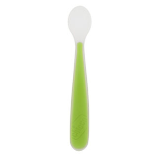 Set posate infanzia Cucchiaio morbido bimbi Chicco 38285 10 Verde (ord.min.1.00 unità)