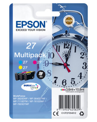 Set cartucce stampante Set cartucce stampante Epson C13T27054022 DURABRITE Multipack T27 (ord.min.1.00 unità)