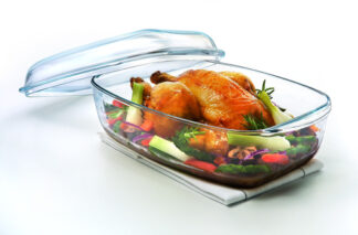 Pirofila Pirofila Pyrex 465A000 7644 con coperchio Trasparente (ord.min.1.00 unità)