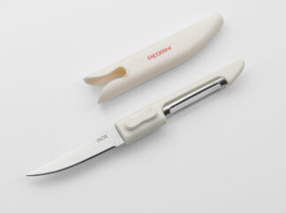 Sbucciatore multiuso Sbucciatore Pedrini 0038 420 LILLO doppio coltello Bianco (ord.min.1.00 unità)