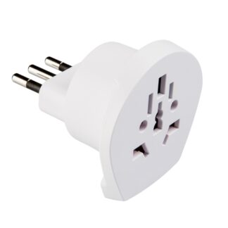 Adattatore da viaggio Adattatore da viaggio Poly Pool PP0444 Bianco (ord.min.1.00 unità)
