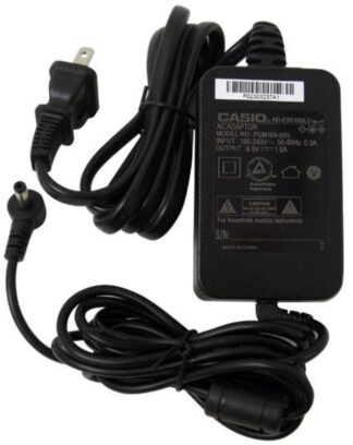 Alimentatore audio Alimentatore Casio AD E95100 per tastiere e pianoforti Black (ord.min.1.00 unità)