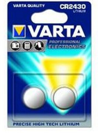 Batteria CR2430 Batteria CR2430 Varta 06430101402 LITHIUM (ord.min.1.00 unità)