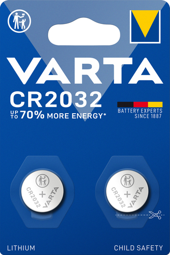 Batteria CR2032 Batteria CR2032 Varta 06032101402 LITHIUM (ord.min.1.00 unità)