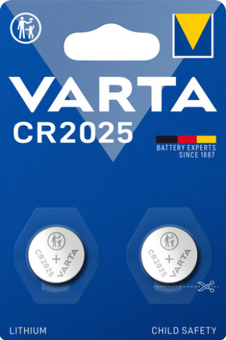 Batteria CR2025 Batteria CR2025 Varta 06025101402 LITHIUM (ord.min.1.00 unità)