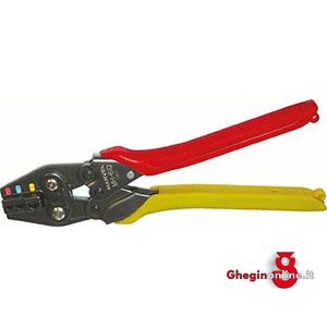 PINZE PER CAPICORDA PREISOLATI A DOPPIA LEVA 205GD PINZE x CAPICORDA IS. crimping pliers for insulated terminals Orig. Marvel