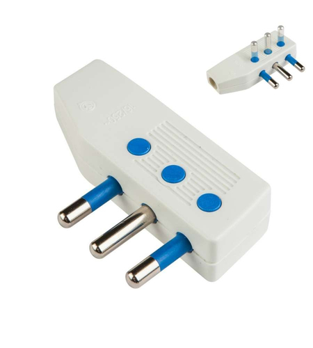 Spina elettrica Spina elettrica Poly Pool PP0414 Bianco (ord.min.1.00 unità)