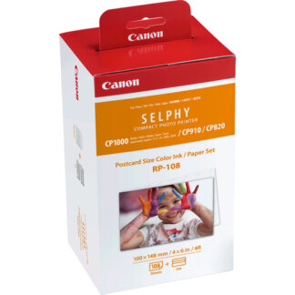 Kit foto sublimazione Kit foto sublimazione Canon 8568B001 SELPHY RP 108 (ord.min.1.00 unità)