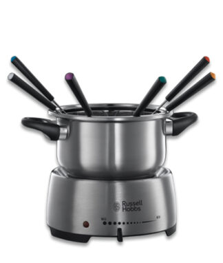 Set fonduta elettrico Set fonduta elettrico Russell Hobbs 22560 56 RH FIESTA Silver (ord.min.1.00 unità)
